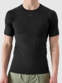 T-shirt de treino de secagem rápida para homem - preto 4FWSS25TFTSM1218 preto
