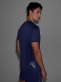 T-shirt de corrida regular de secagem rápida para homem - cinzento 4FWSS25TFTSM1260 cinzento