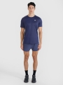 T-shirt de corrida regular de secagem rápida para homem - cinzento 4FWSS25TFTSM1260 cinzento