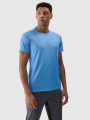 T-shirt de corrida regular de secagem rápida para homem - azul 4FWSS25TFTSM1260 azul