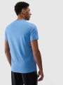T-shirt de corrida regular de secagem rápida para homem - azul 4FWSS25TFTSM1260 azul