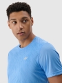 T-shirt de corrida regular de secagem rápida para homem - azul 4FWSS25TFTSM1260 azul