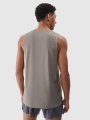 T-shirt de corrida regular de secagem rápida para homem - cinzenta 4FWSS25TFTSM1261 cinzenta