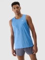 T-shirt de corrida regular de secagem rápida para homem - azul 4FWSS25TFTSM1261 azul