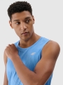 T-shirt de corrida regular de secagem rápida para homem - azul 4FWSS25TFTSM1261 azul