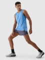 T-shirt de corrida regular de secagem rápida para homem - azul 4FWSS25TFTSM1261 azul