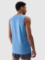 T-shirt de corrida regular de secagem rápida para homem - azul 4FWSS25TFTSM1261 azul