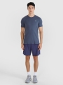 T-shirt de corrida de secagem rápida para homem - cinzento 4FWSS25TFTSM1262 cinzento