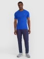 T-shirt de corrida de secagem rápida para homem - azul 4FWSS25TFTSM1262 azul