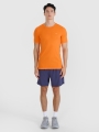 T-shirt de corrida de secagem rápida para homem - laranja 4FWSS25TFTSM1262 laranja