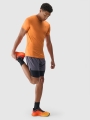 T-shirt de corrida slim de secagem rápida para homem - laranja 4FWSS25TFTSM1263 laranja