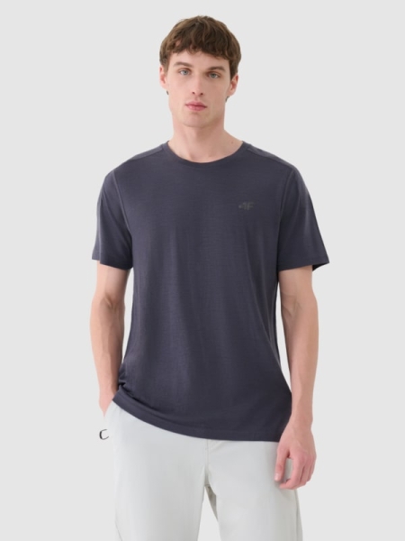 T-shirt para Homem - Cinzento - 4FWSS25TFTSM1268                                                      