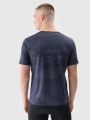 T-shirt de ciclismo de secagem rápida para homem - preto 4FWSS25TFTSM1286 preto