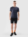 T-shirt de ciclismo de secagem rápida para homem - preto 4FWSS25TFTSM1286 preto