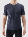 T-shirt de ciclismo de secagem rápida para homem - preto 4FWSS25TFTSM1286 preto