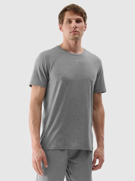 T-shirt para Homem - Cinzento - 4FWSS25TFTSM1344      