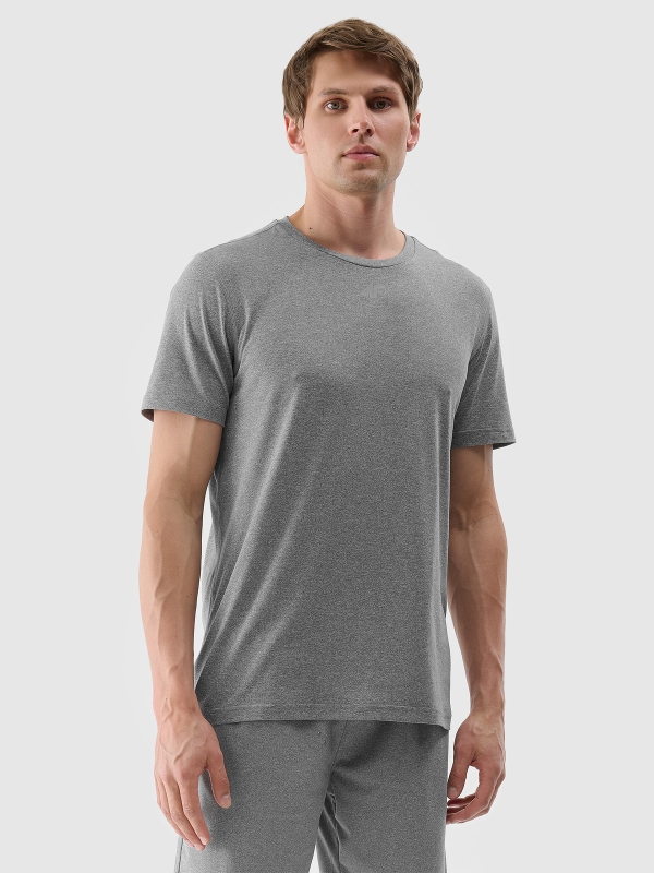 T-shirt para Homem - Cinzento - 4FWSS25TFTSM1344      