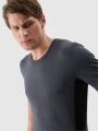 T-shirt para Homem - Cinzento - 4FWSS25TFTSM1345                                                       