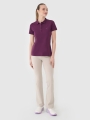 POLO SHIRT 4FWSS25TPTSF359 violeta