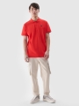 POLO SHIRT 4FWSS25TPTSM407 Vermelho