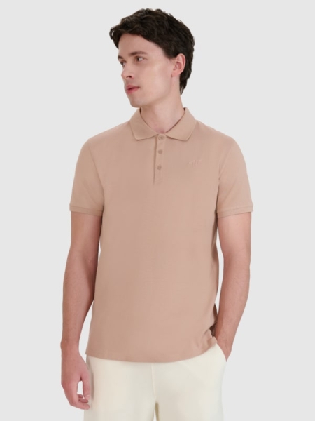 POLO SHIRT 4FWSS25TPTSM407 Bege
