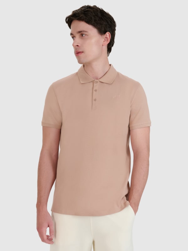 POLO SHIRT 4FWSS25TPTSM407 Bege