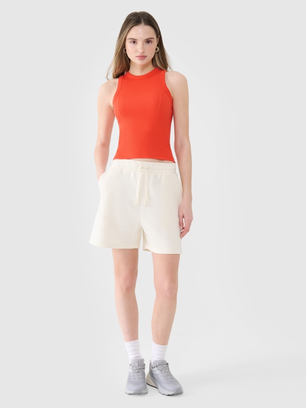 Calções de Treino para Mulher - Branco - 4FWSS25TSHOF529