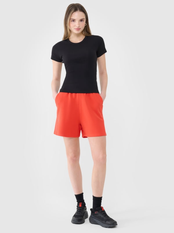 Calções de Treino para Mulher - Vermelho - 4FWSS25TSHOF529
