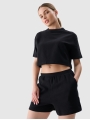 Calções para Mulher - Preto - 4FWSS25TSHOF531  