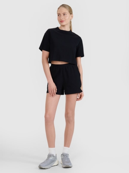 Calções para Mulher - Preto - 4FWSS25TSHOF531  