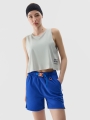 Calções para Mulher - Azul - 4FWSS25TSHOF539    
