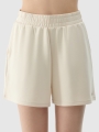 Calções para Mulher - Bege - 4FWSS25TSHOF540     