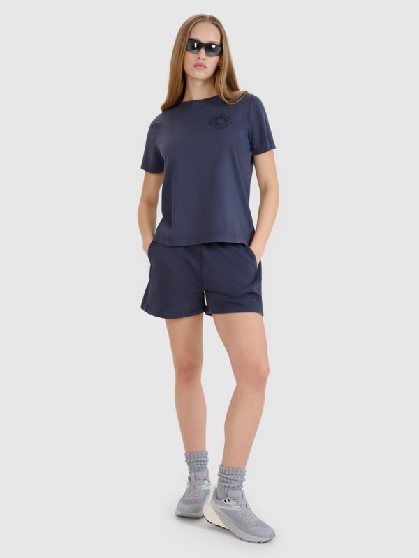 Calções para Mulher - Cinzento - 4FWSS25TSHOF609      