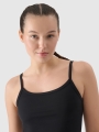 Top cropped slim para mulher - preto 4FWSS25TSLEF127 preto