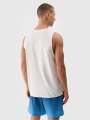 Camisola de Alças para Homem - Branco - 4FWSS25TSLEM123                                                           
