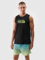 Camisola de Alças para Homem - Preto - 4FWSS25TSLEM123                                                            