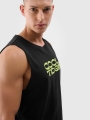 Camisola de Alças para Homem - Preto - 4FWSS25TSLEM123                                                            