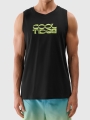 Camisola de Alças para Homem - Preto - 4FWSS25TSLEM123                                                            