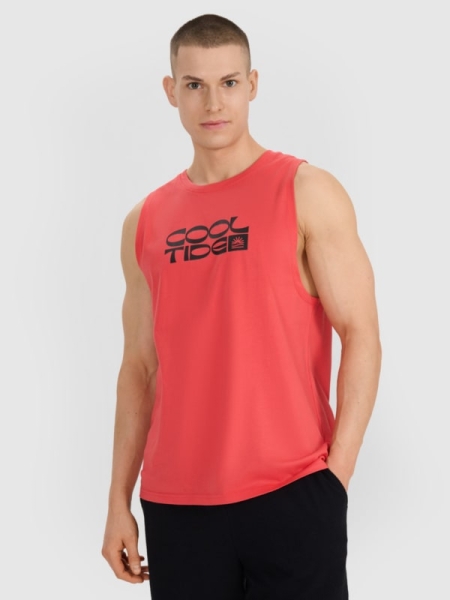 Camisola de Alças para Homem - Vermelho - 4FWSS25TSLEM123