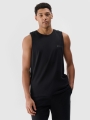 Top de alças oversized para homem - preto 4FWSS25TSLEM128 preto