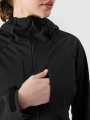 Casaco Softshell Corta-Vento com Membrana 10000 para Mulher - Preto - 4FWSS25TSOFF315