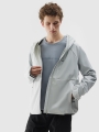 Casaco Softshell Corta-Vento com Membrana 10000 para Homem - Cinzento - 4FWSS25TSOFM313
