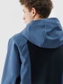 Casaco Softshell Corta-Vento com Membrana 10000 para Homem - Azul Marinho - 4FWSS25TSOFM313