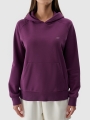 Moletom com capuz para mulher - roxo 4FWSS25TSWSF1542 violeta