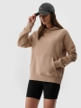 Sweatshirt para Mulher - Bege - 4FWSS25TSWSF1542                               