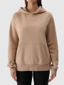 Sweatshirt para Mulher - Bege - 4FWSS25TSWSF1542                               