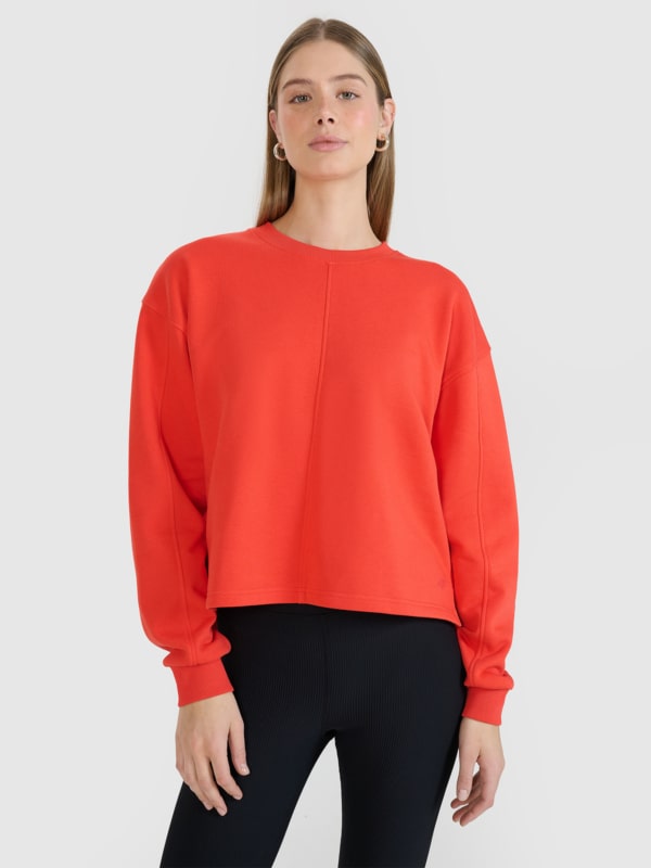 Camisola para Mulher - Vermelho - 4FWSS25TSWSF1543  