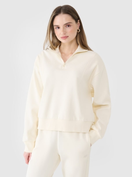 Sweatshirt para Mulher - Branco - 4FWSS25TSWSF1545
