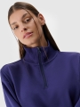 Camisola com Gola para Mulher - Azul Marinho - 4FWSS25TSWSF1545