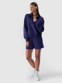 Camisola com Gola para Mulher - Azul Marinho - 4FWSS25TSWSF1545